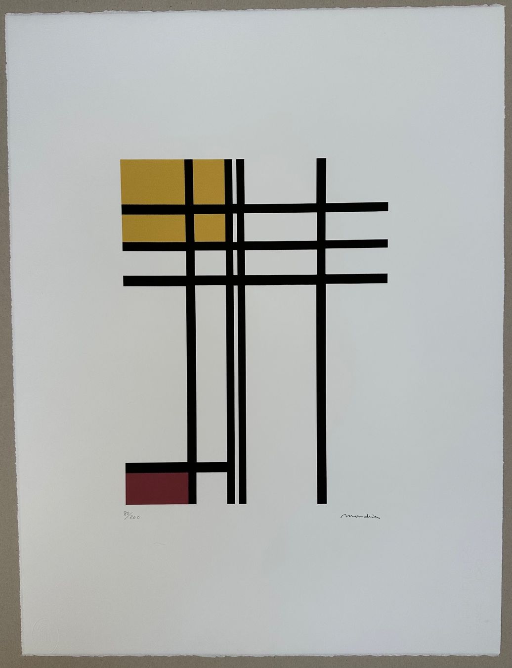 Dipinti: Mondrian: Untitled 80/200 – Nuovo (secondo la descrizione) da Meilen venduto da Smgdesign