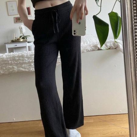 UNIQLO ribbed wool pants XS