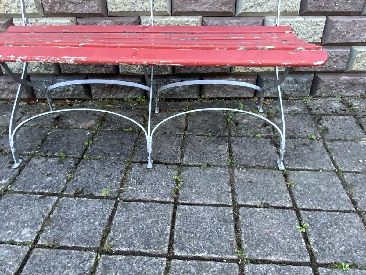 Bancs: Antiker Gartenbank Klappbar  – D'occasion à Willisau par Minali 1