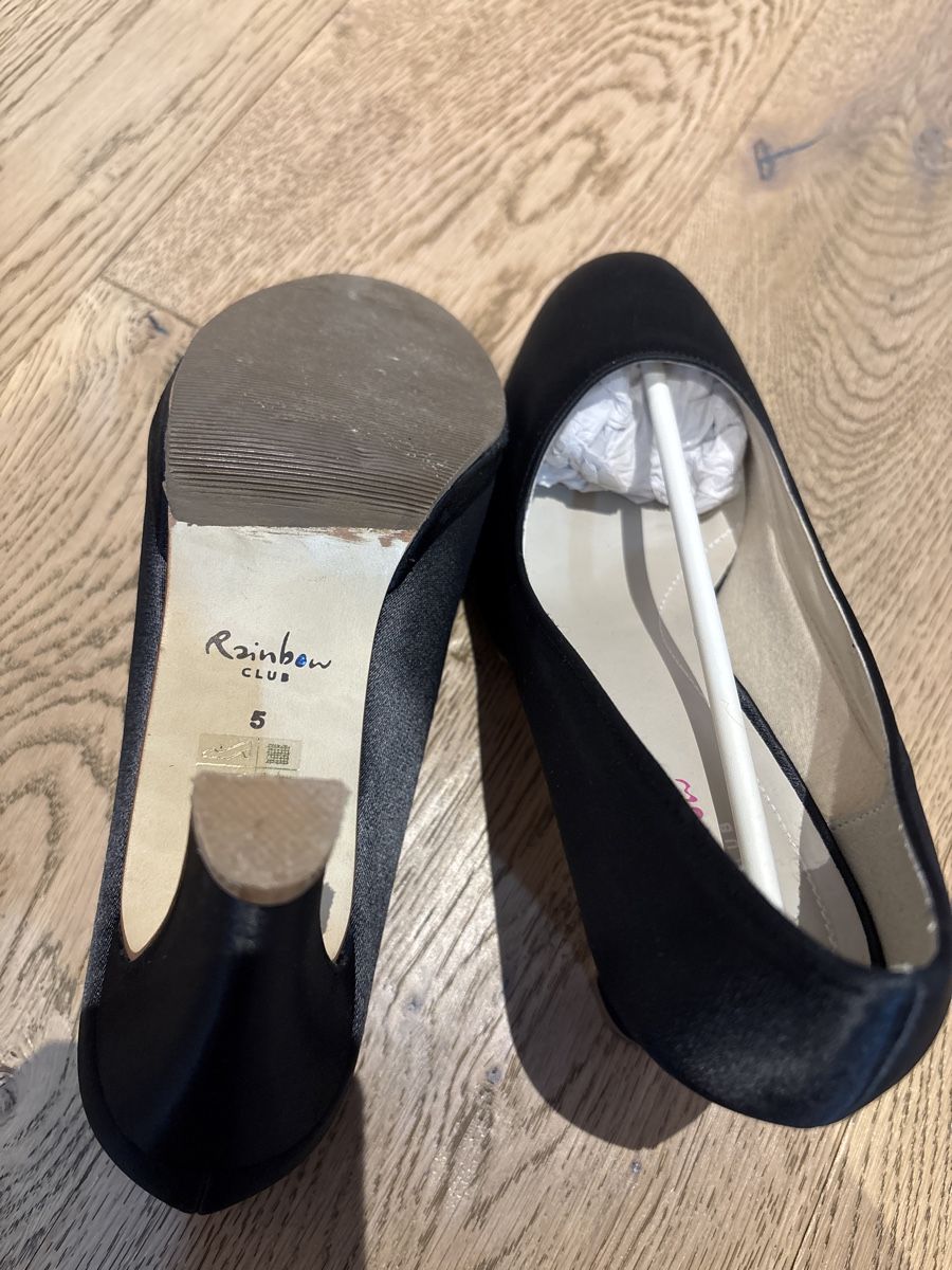 Rainbow Damenschuhe: Tanzschuh schwarz, Marke Rainbow GR. 5 – Neu (gemäss Beschreibung) aus Dietikon von sue_qzb6 5