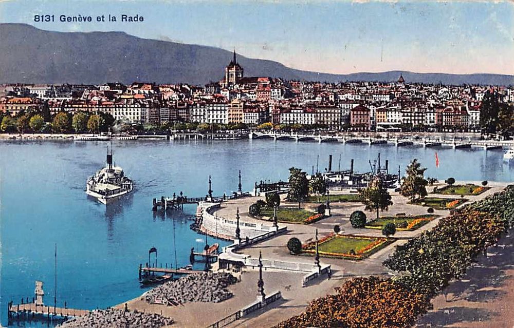 SOUVENIR de GENEVE - la RADE 1920 (Gebraucht) in Winterthur für CHF 1 ...