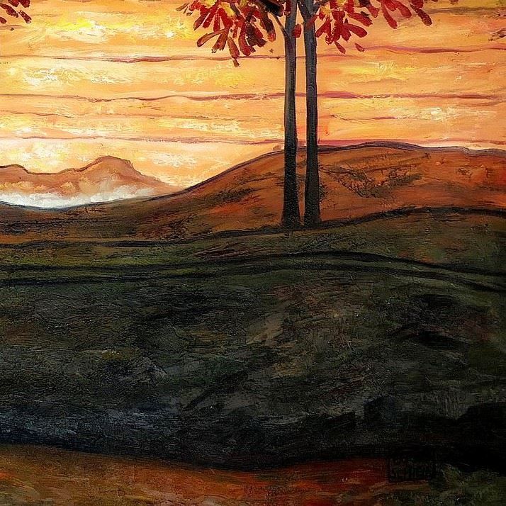 Riproduzioni & Creazioni: Egon Schiele - Vier Bäume – Nuovo (secondo la descrizione) da Larnaca venduto da KunstDepot24 4