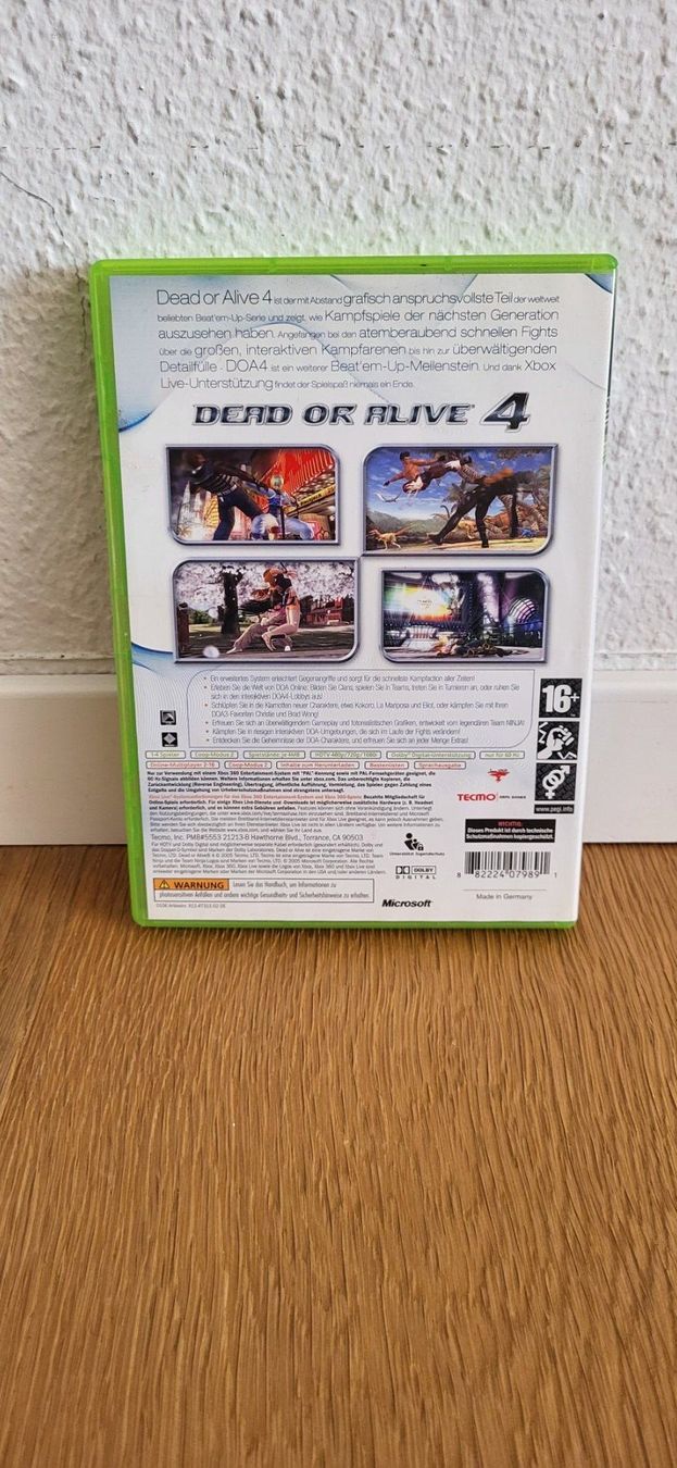 Microsoft Giochi: Xbox 360 - Dead or Alive 4 – Usato da Münsingen venduto da DigitaleSpielecke 1
