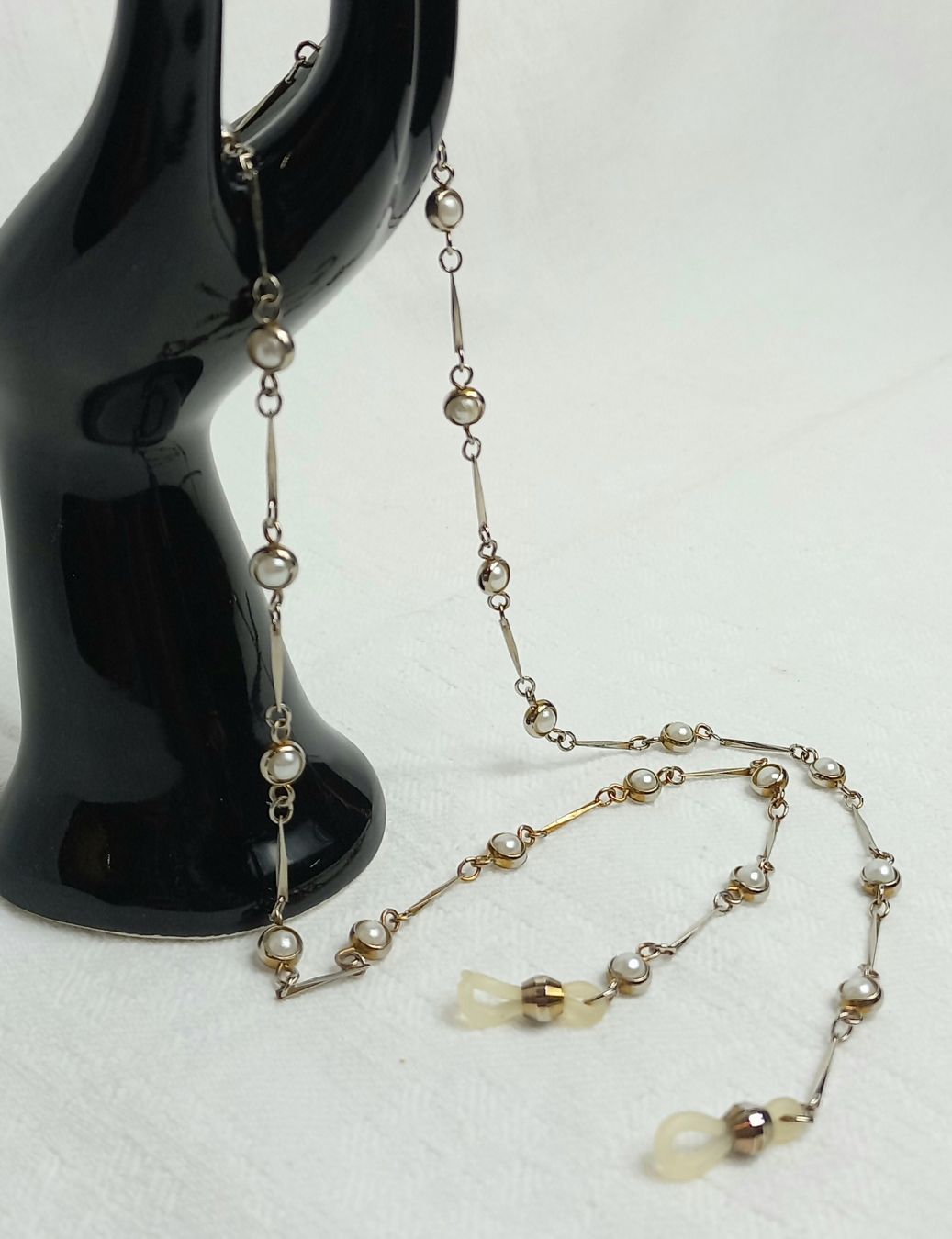 Ketten: Vintage Brillenband Kette mit Perlen – Gebraucht aus Buchs AG von Dzirul 4