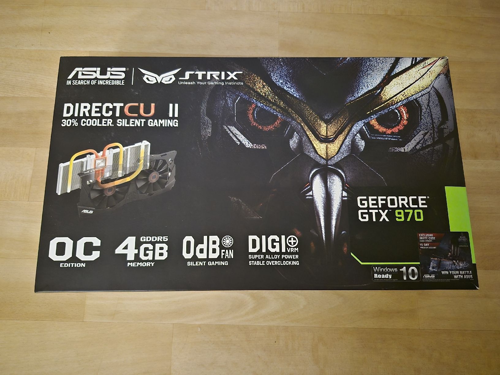 Asus Cartes graphiques: Asus Geforce 970 GTX Direct CU II – D'occasion à Dielsdorf par BARDARRU