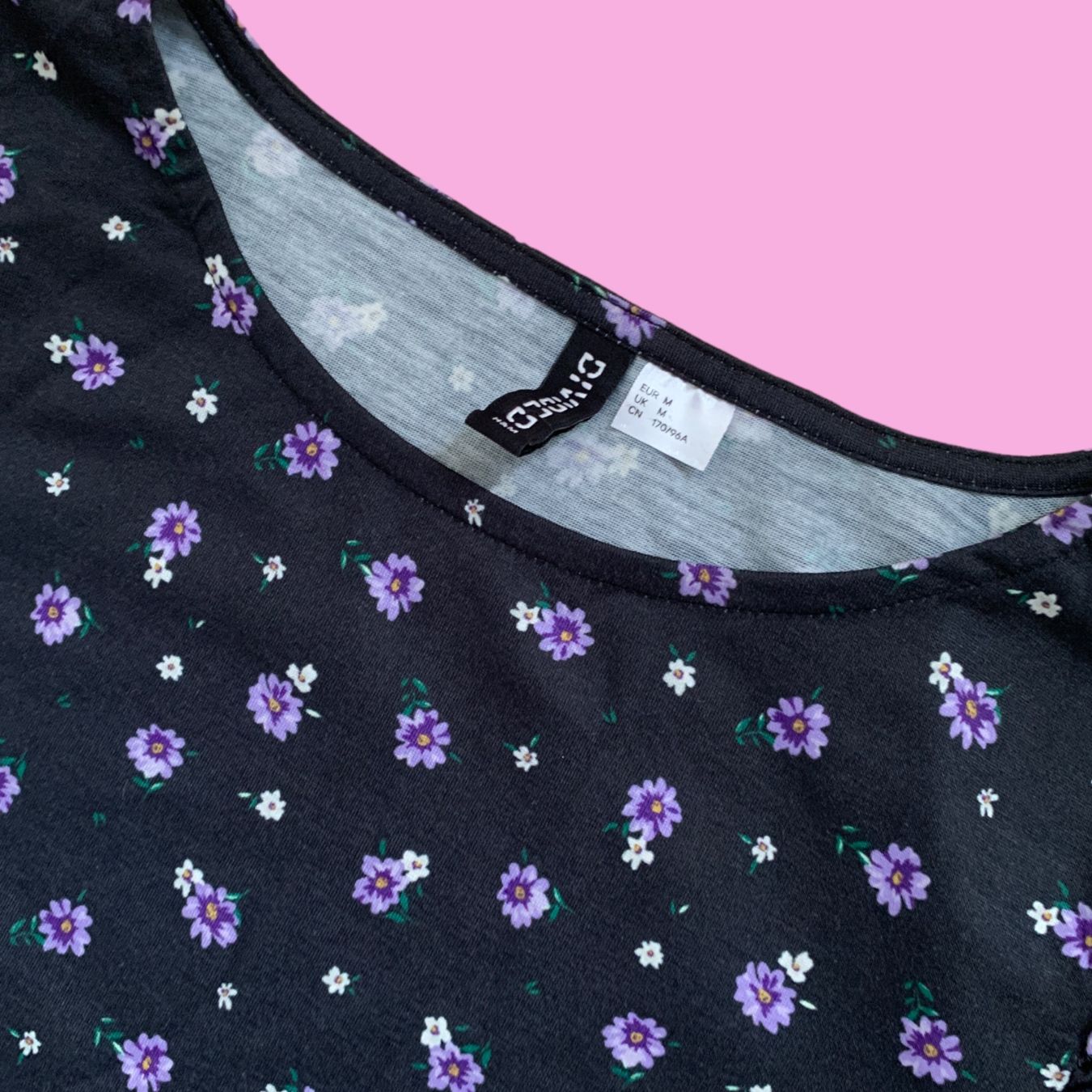H&M Kleider: Lilac floral midi dress – Neu (gemäss Beschreibung) aus Basel von demonbaby2222 2