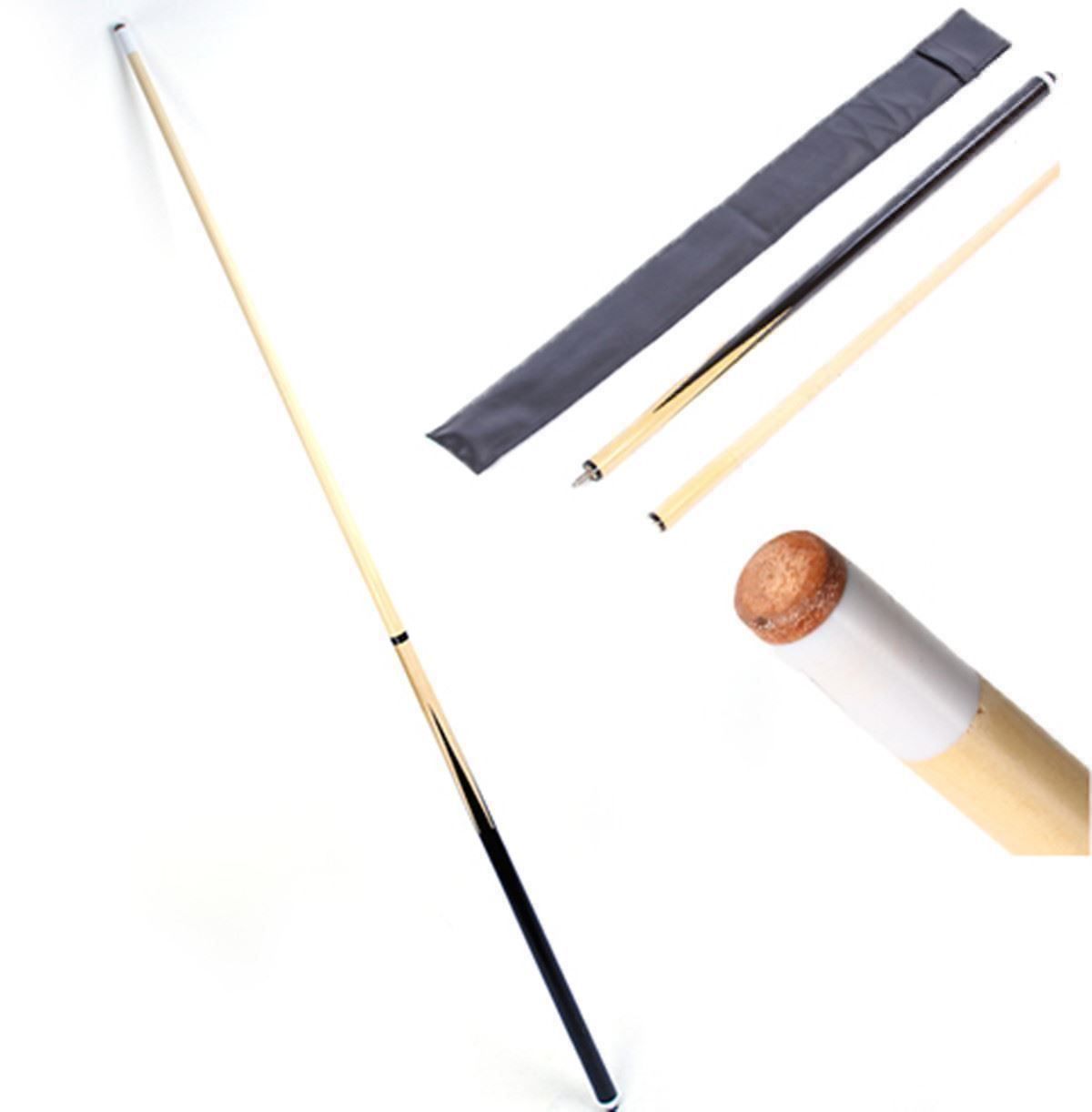 Tavoli da biliardo: Billard Queue aus Holz 1/2 Billiard Cue 145cm mit Köcher – Nuovo (secondo la descrizione) da Thun venduto da yesky 1