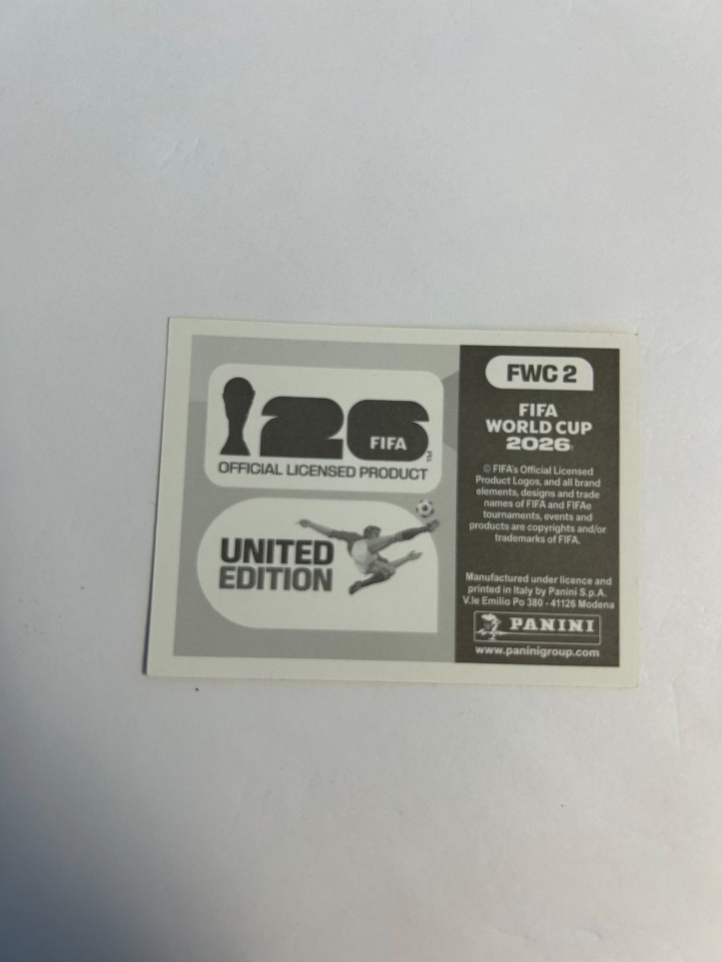 Panini Sammelbilder & Trading cards: Panini FIFA World Cup 2026 - FWC 2 – Gebraucht aus Zumikon von meter03 1