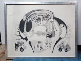 Paul Cartier Lithografie Grafik Kunst Zeichnung 60/490