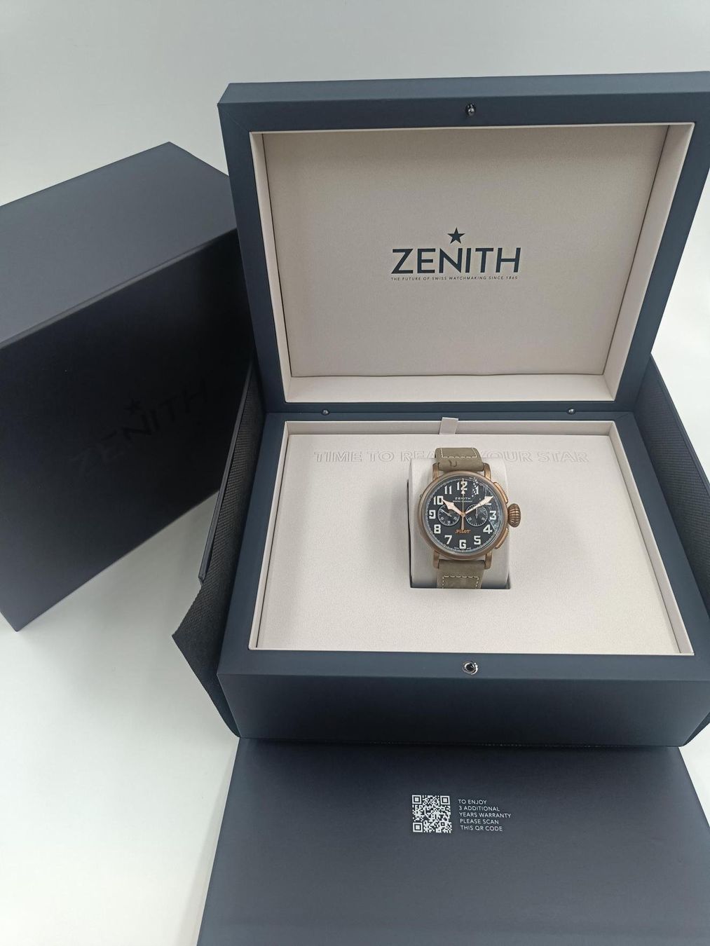 Zenith Uhren: ZENITH " PILOT TYPE 20 CHRONOGRAPH " IN BRONZE, 45 MM – Neu (gemäss Beschreibung) aus Luzern von EdiGem 1