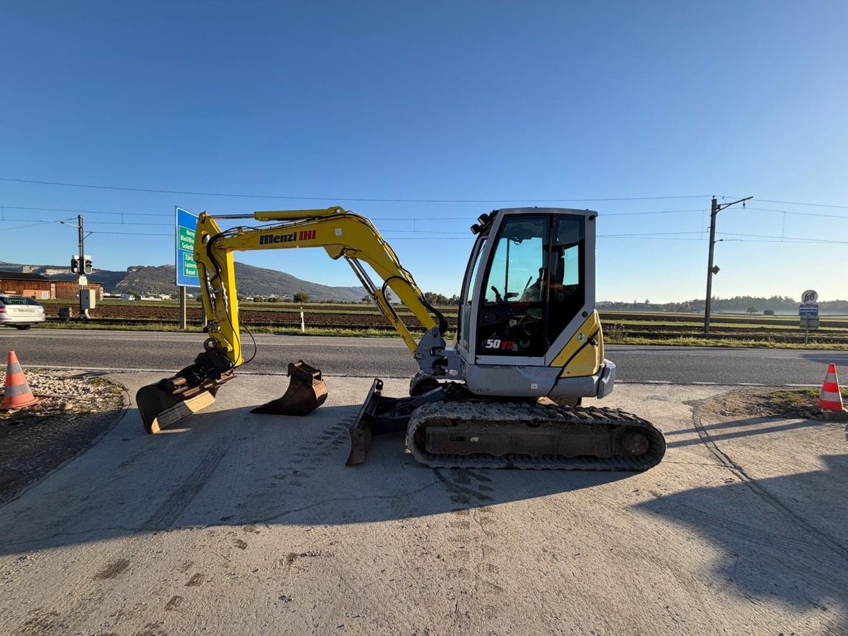 Hutter Bagger: Bagger IHI Menzi 5 Tonnen – Gebraucht aus Niederbipp von baggerch 2