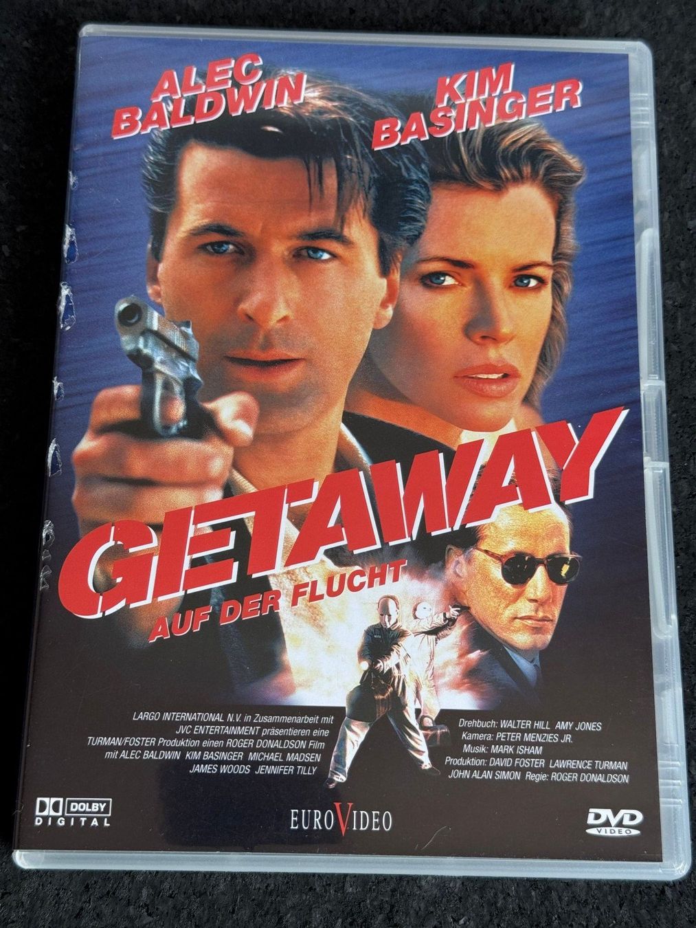 Alle DVDs: GETAWAY "Auf der Flucht" DVD DE Alec Baldwin - Kim Basinger – Gebraucht aus Fribourg von tschjoly