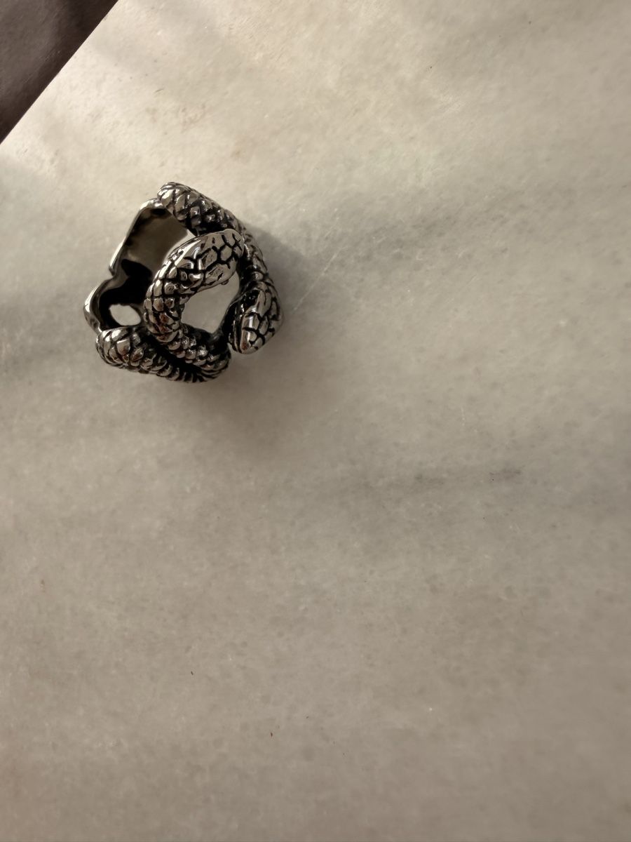 Bagues: Wasserfester Edelstahl Ring Schlange Grösse 7/54 – Neuf avec emballage d'origine à St. Gallen par DominoVintage 1