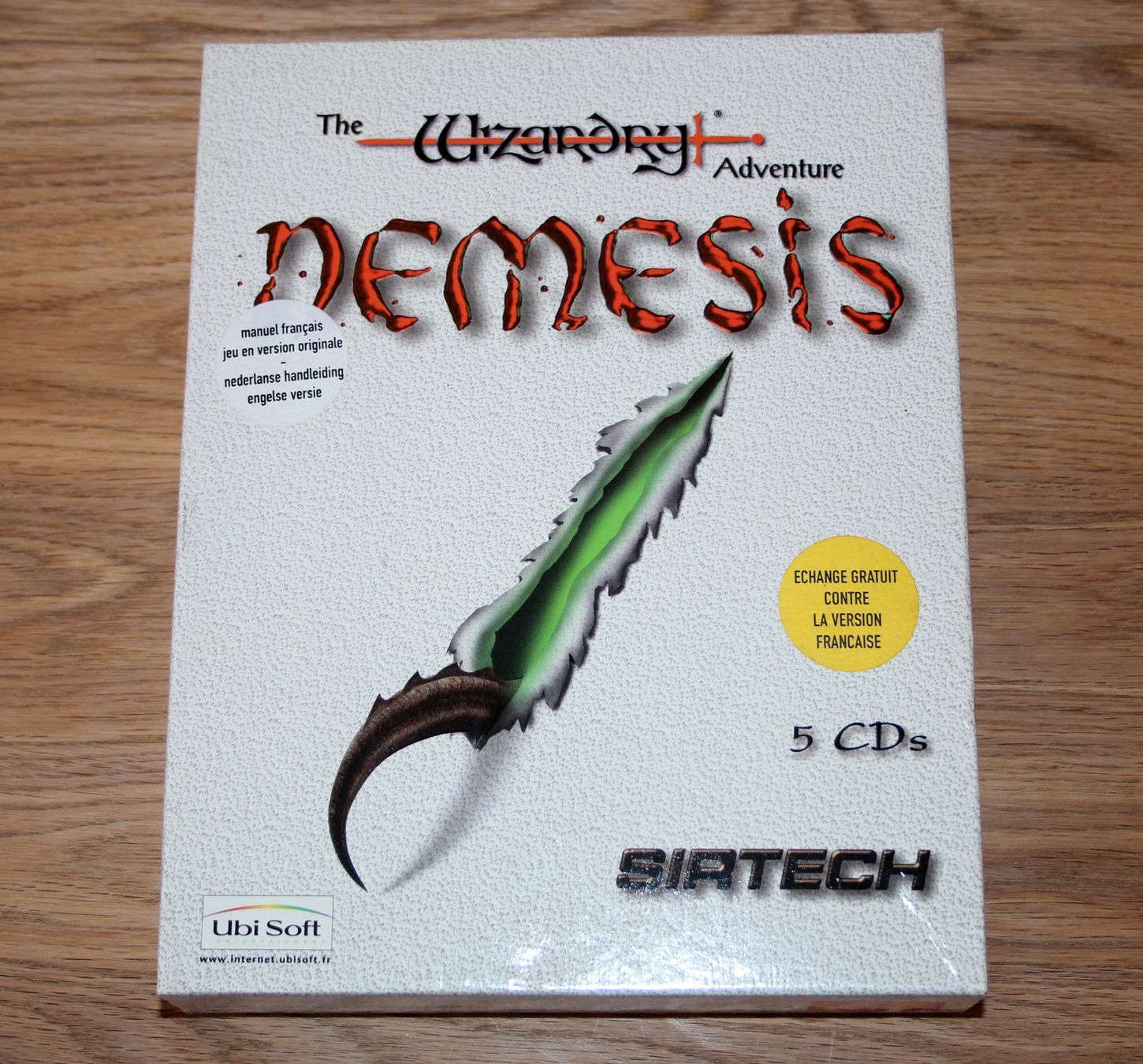Giochi: Wizardry Nemesis (VF) – Usato da Münchenbuchsee venduto da Chaoo
