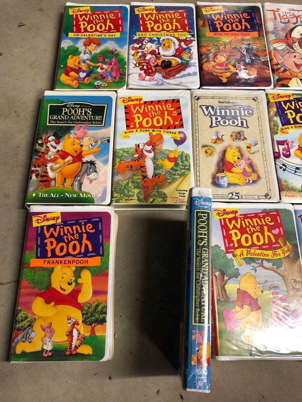 Tutti i VHS: Winnie the Pooh VHS & NTSC STANDARD – Usato da Gelterkinden venduto da Familienferien 3