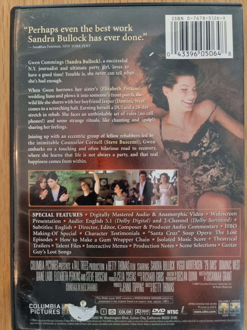 Tutti i DVDs: 28 Days DVD Special Edition Englisch – Usato da Näfels venduto da energie2925 1