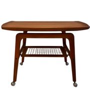 Teak Beistelltisch Trolly Hovmand-Olsen Danish MidCentury