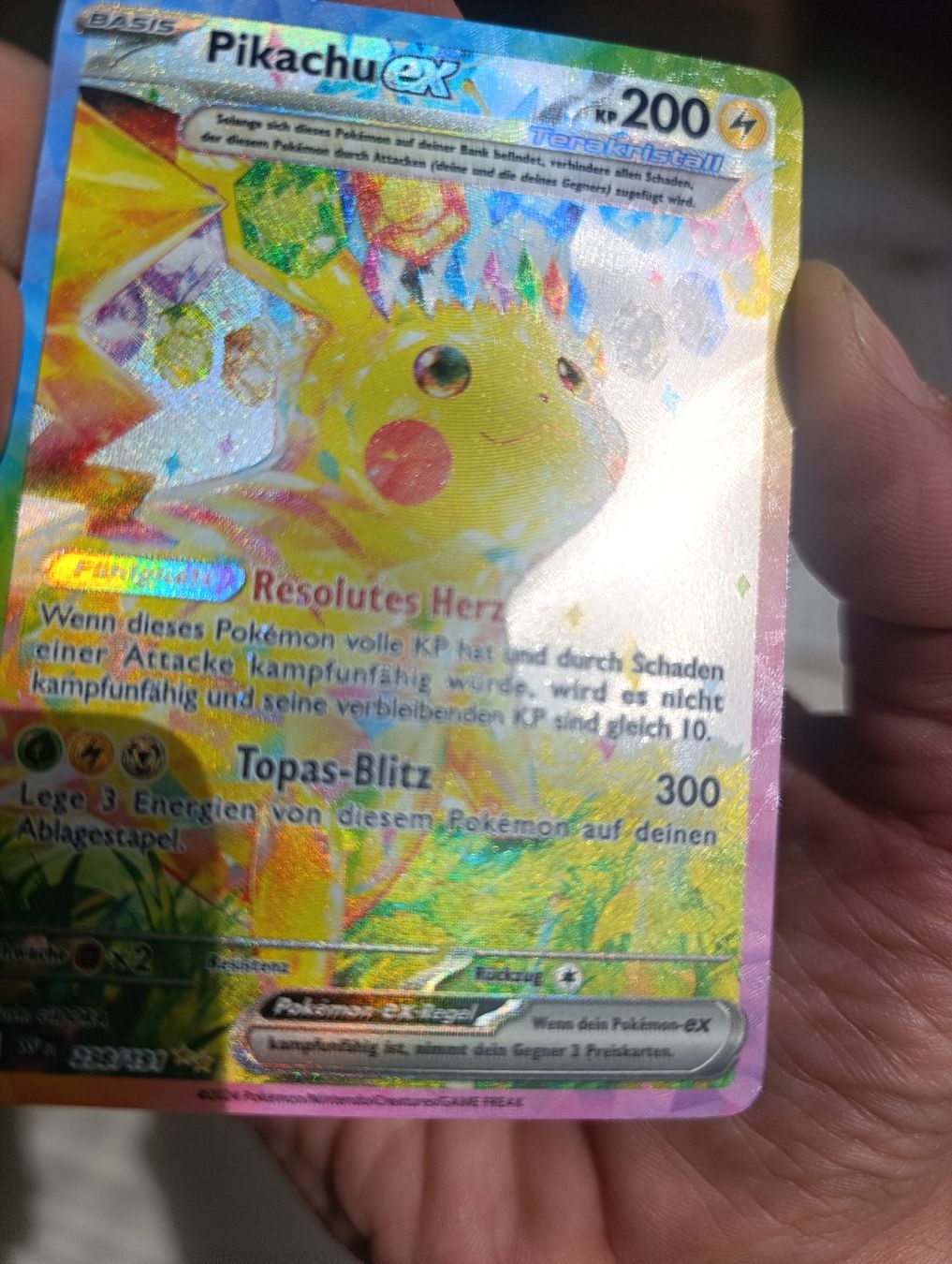Pokémon Sammelbilder & Trading cards: Pikachu ex - SSP 238 / 191 Pokémon Tgc - DE – Neu (gemäss Beschreibung) aus Richterswil von 8ung_fertig 1