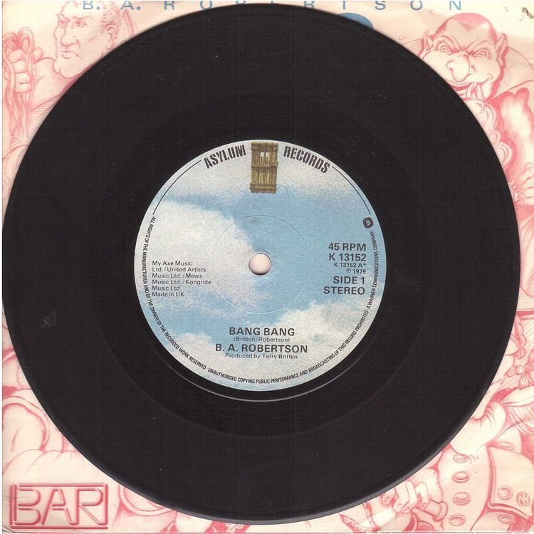 Dischi in vinile: B.A. Robertson  --  Bang Bang  Single7 – Usato da Oberwil (Dägerlen) venduto da thealbum
