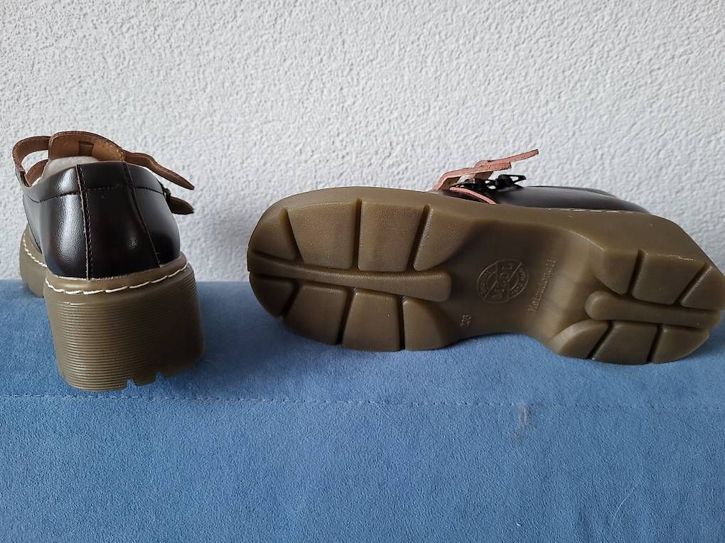 Schuhe für Jungen: Halbschuh, Gr 36-37, dunkelbraun – Gebraucht aus Watt von StefanMarty 2