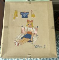 Vintage Kinder-Webrahmen. Schweizer Qualität