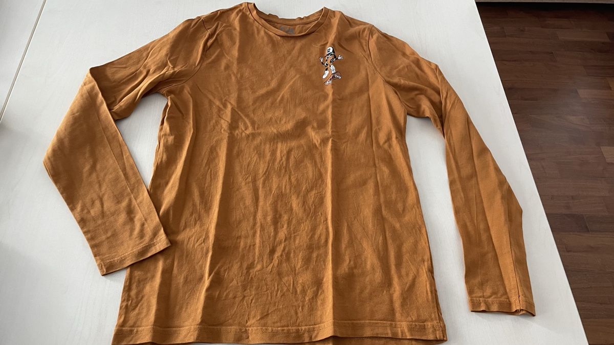 C&A Maglioni & Felpe: Cooles C&A Langarmshirt Gr. 158/164, Herbstfarbe – Usato da Neuenkirch venduto da balani