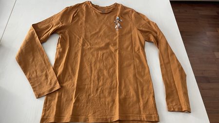 Cooles C&A Langarmshirt Gr. 158/164, Herbstfarbe