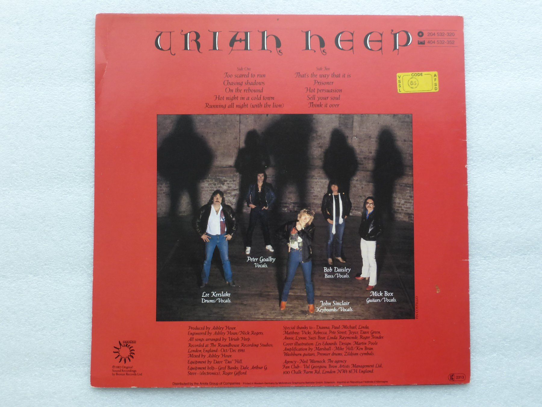 Schallplatten: VINYL  LP  URIAH HEEP – Gebraucht aus Küssnacht am Rigi von Sunnestrahl 1