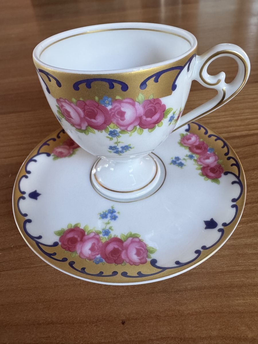 Rosenthal Tassen: Rosenthal Espresso Tasse Classic Rose – Gebraucht aus Therwil von rowe-spezial