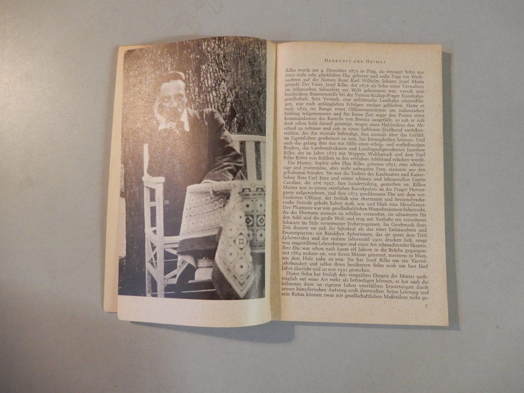 Libri: Rilke Monographie von Rowohlt, 1958 – Usato da Erstfeld venduto da Mario_boe0 3