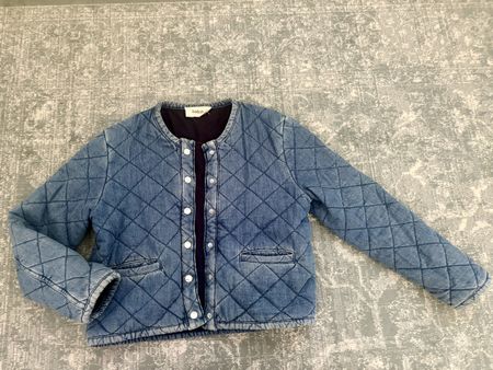 Magnifique veste Ba&sh effet jeans matelassé