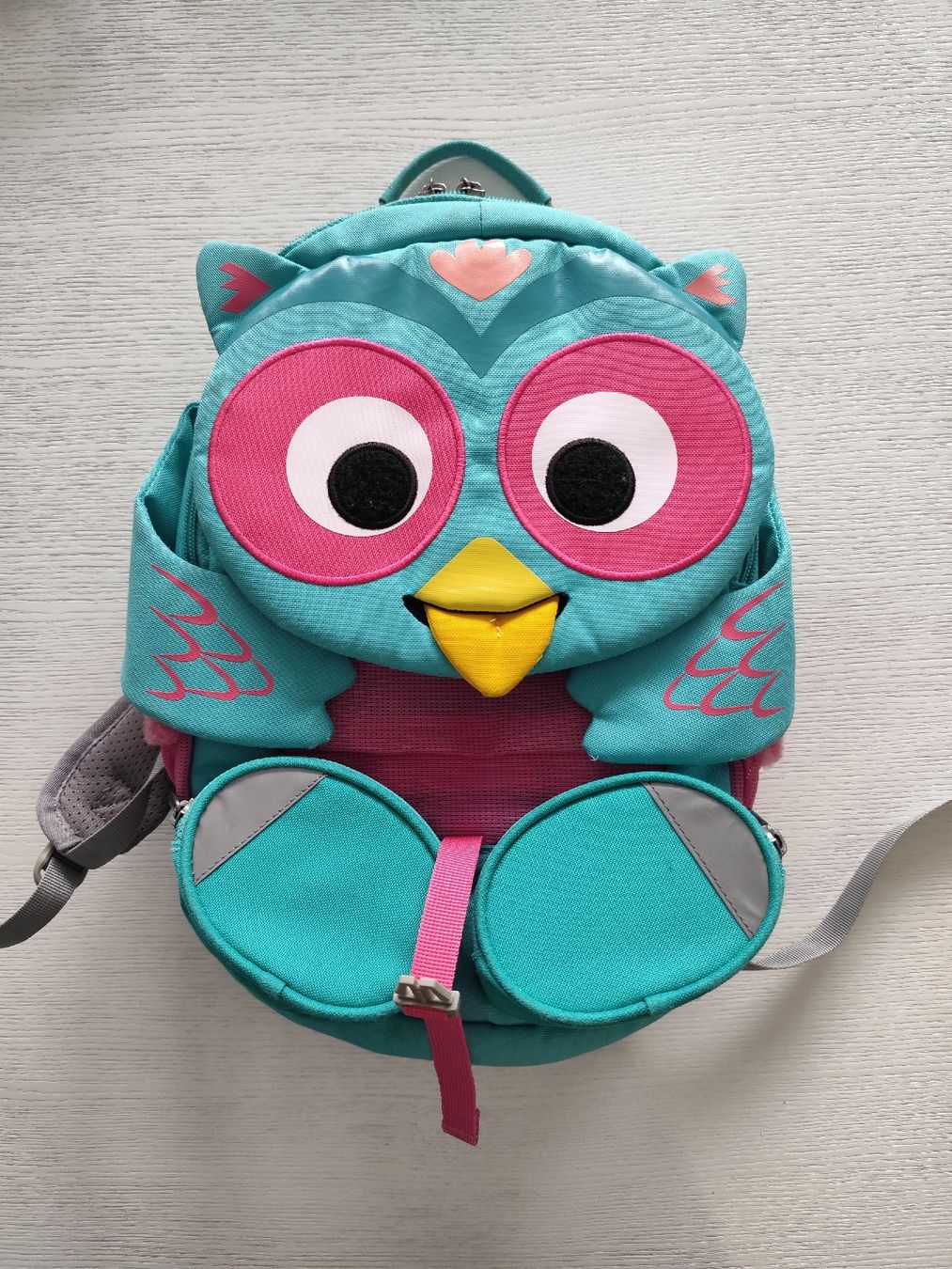 Affenzahn Borse & Zaini: Kinder Rucksack, Affenzahn Eule – Usato da Bremgarten b. Bern venduto da and_v9gr