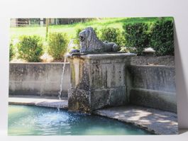 Uetendorf, Löwenbrunnen , Landsitz Eichberg