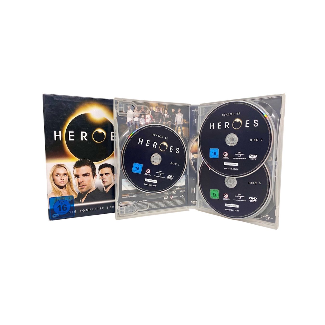 Tutti i DVDs: Heroes die komplette Serie DVD – Usato da Teufenthal AG venduto da Retro-Stash-Shop
