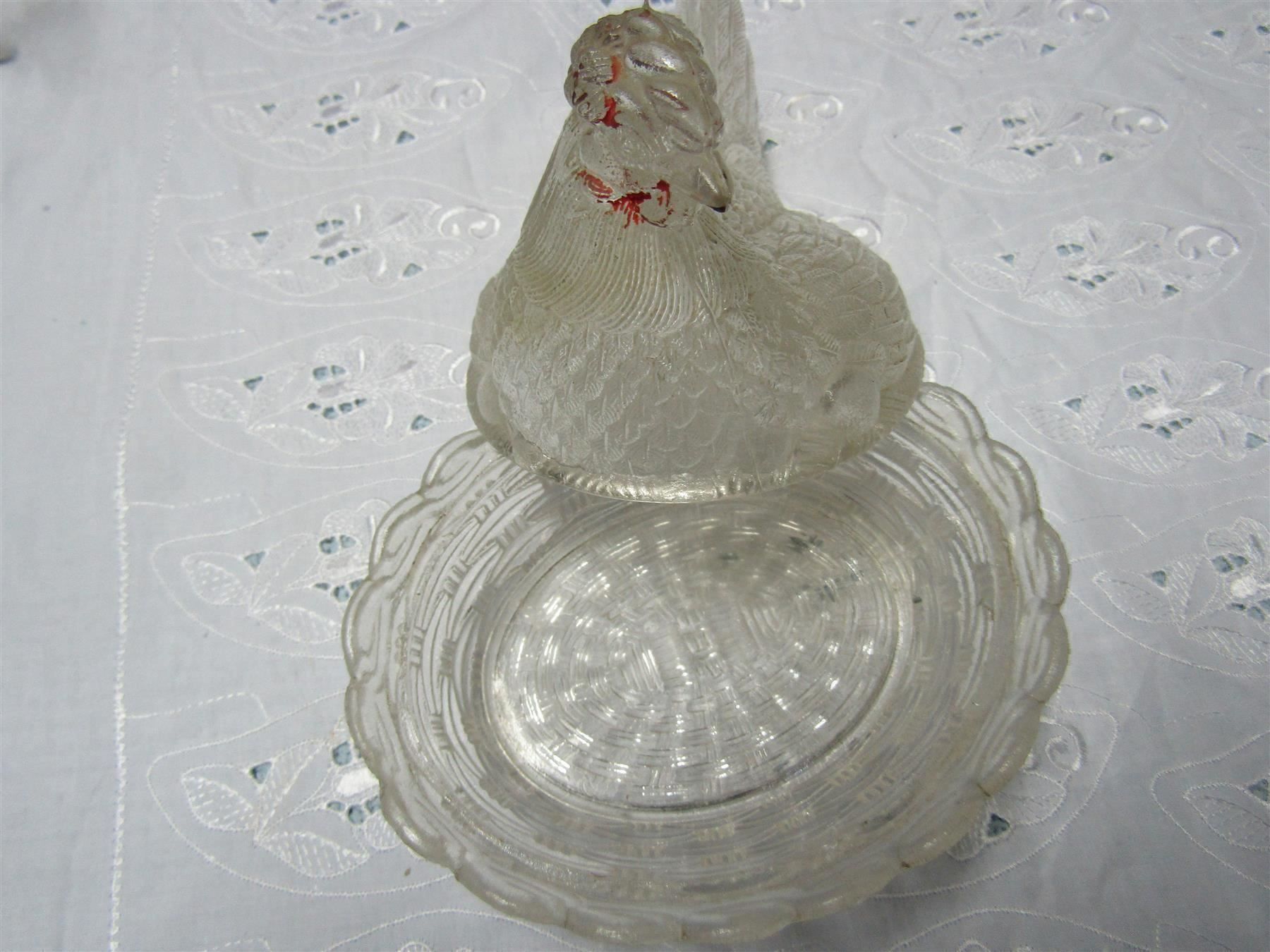 Ciotole: Glas-Henne Dose - Deko                              (Nr.02) – Usato da Herzogenbuchsee venduto da Winigo 1