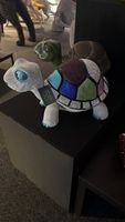 Trendige-Deko Schildkröte, Sammlerstück, Glitzersteine