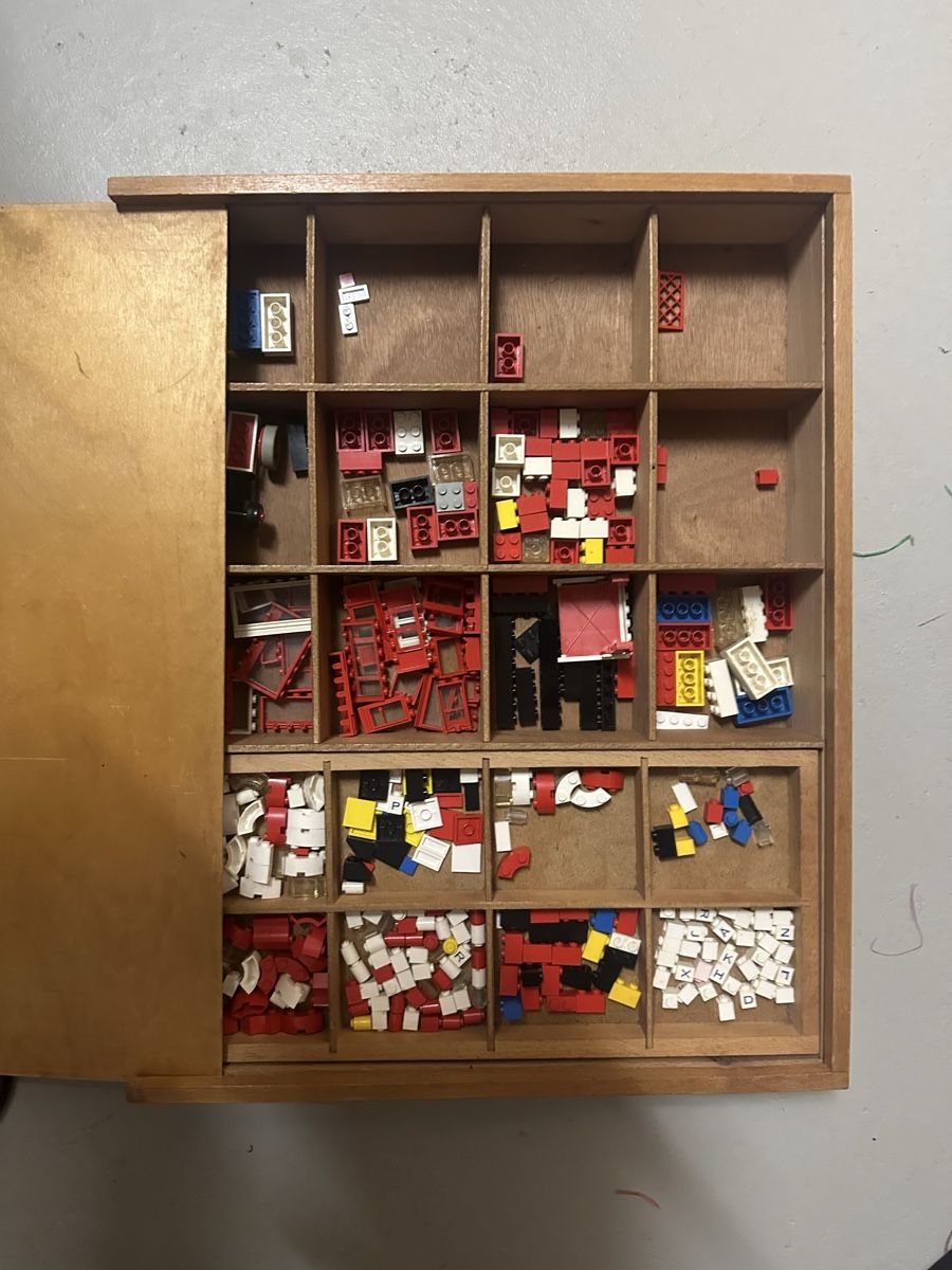 Casse di trasporto: Legoschachtel aus Holz – Usato da Ibach venduto da tic11 2