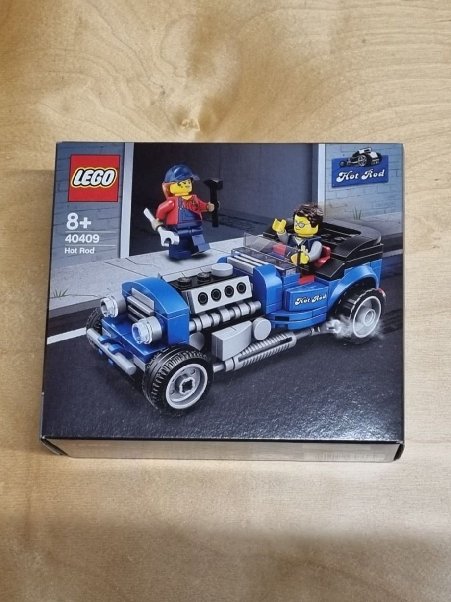 Lego Kit di costruzioni: LEGO Promotial 40409 Hot Rod – Nuovo e nell'imballaggio originale da Basadingen venduto da NekoBricks