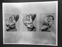 Grosses Foto Disney -  Happy einer der sieben Zwerge