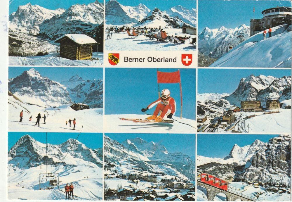 Cartoline postali: Berner Pberland MBK Winter – Usato da Lumbrein venduto da made02