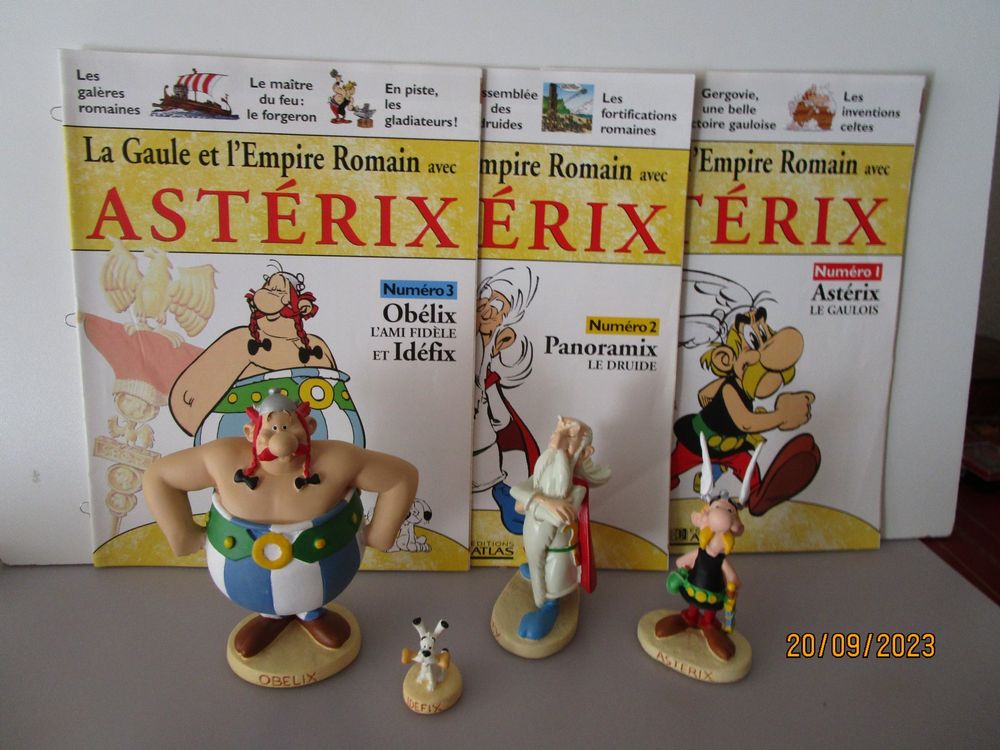 PLASTOY ASTÉRIX OBÉLIX IDÉFIX PANORAMIX + 3 FASICULES Kaufen