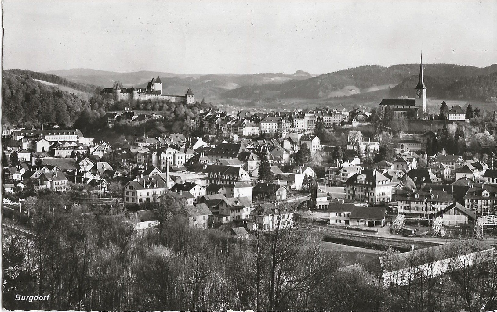 Cartoline postali: Burgdorf, 1959 – Usato da Frauenfeld venduto da Merk52