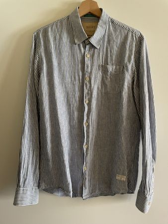 SCOTCH&SODA | Baumwoll-Leinen-Hemd