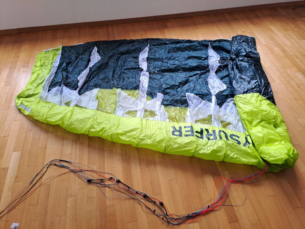 Flysurfer Peak 4 11m & Connect Control Bar 2.0 (Neu und ...