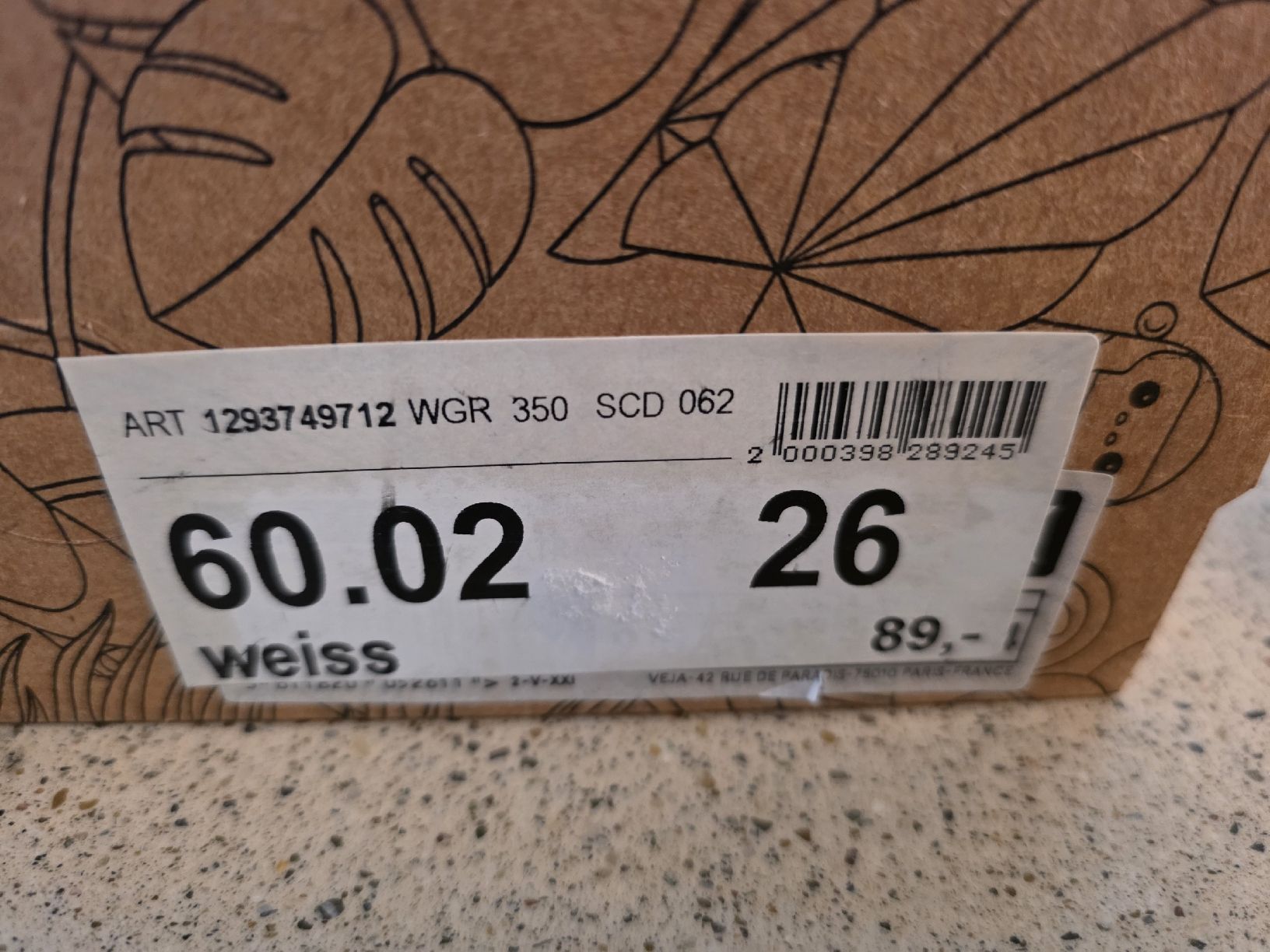 Veja Scarpe per ragazzi: NEU Turnschuhe Veja Grösse 26 – Nuovo e nell'imballaggio originale da Zürich venduto da Allek 2