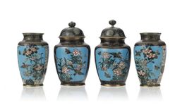 Magnifique Collection de vases en émaux cloisonnés Japon 🎁
