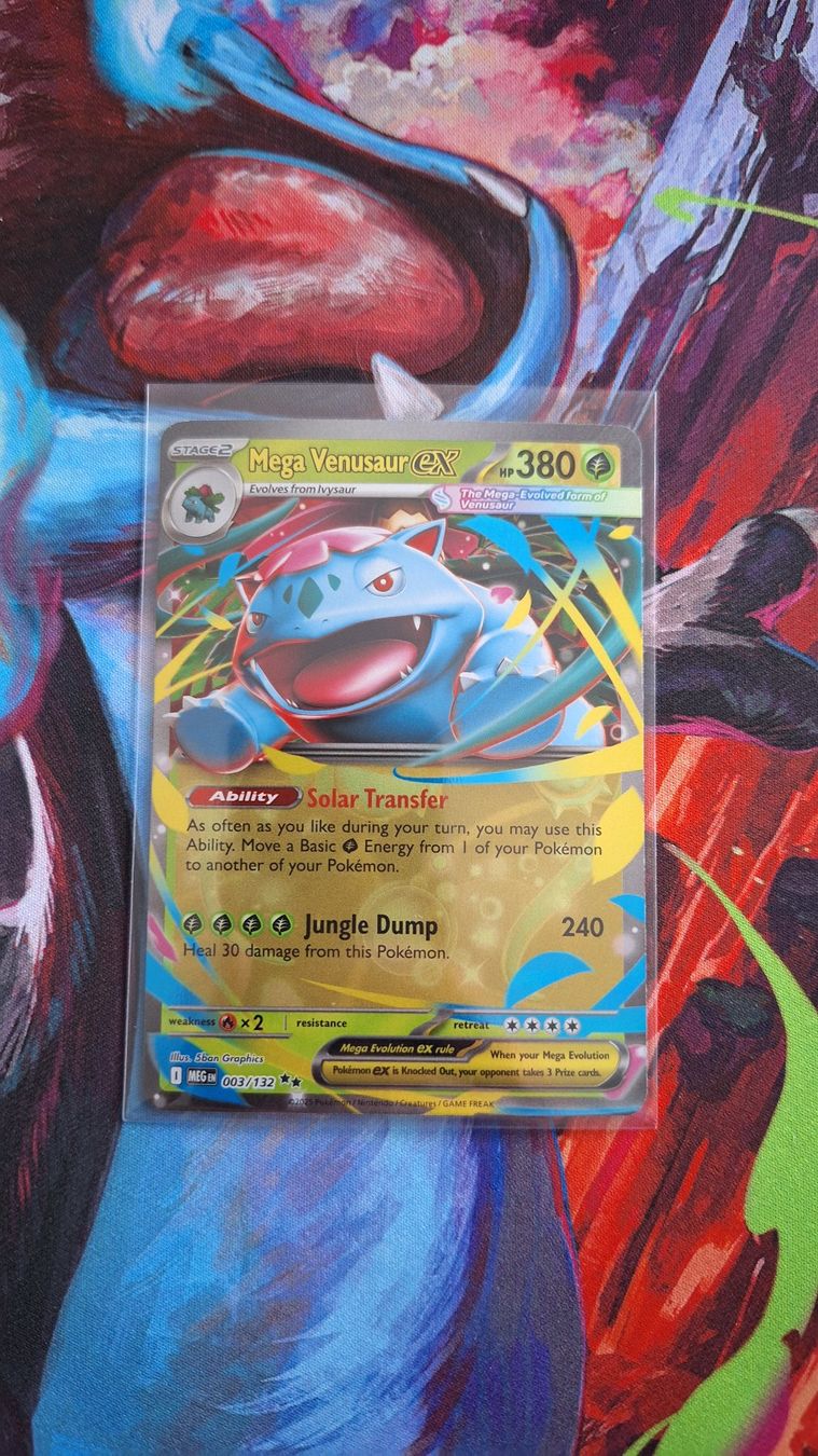 Pokémon Carte collezionabili: Mega Venusaur ex - Pokemon Karte Mega Evolution – Usato da Altstätten SG venduto da GGsGameshop