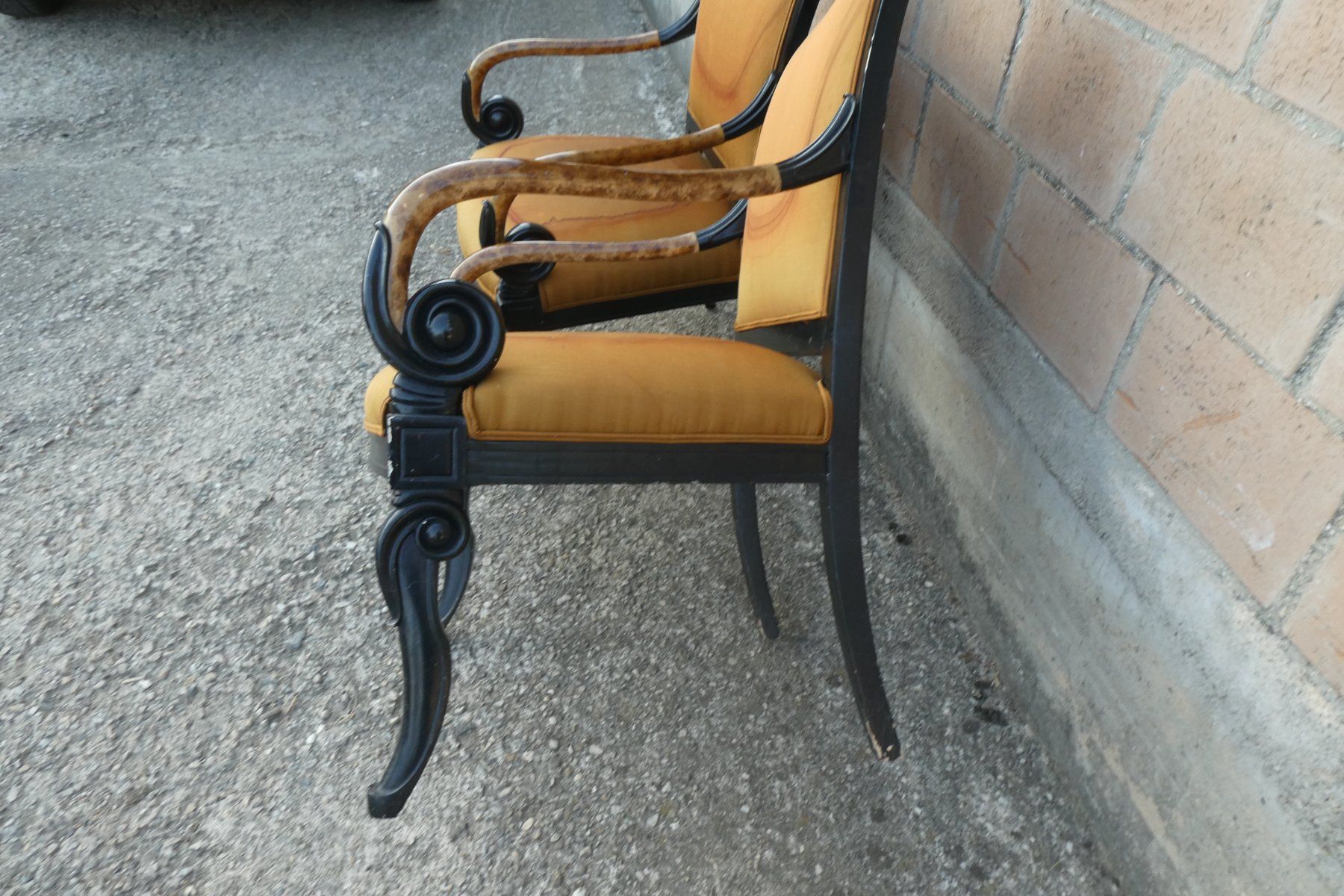 Fauteuils: 2 Fauteuils style empire – D'occasion à Fontaines NE par monloisir 3