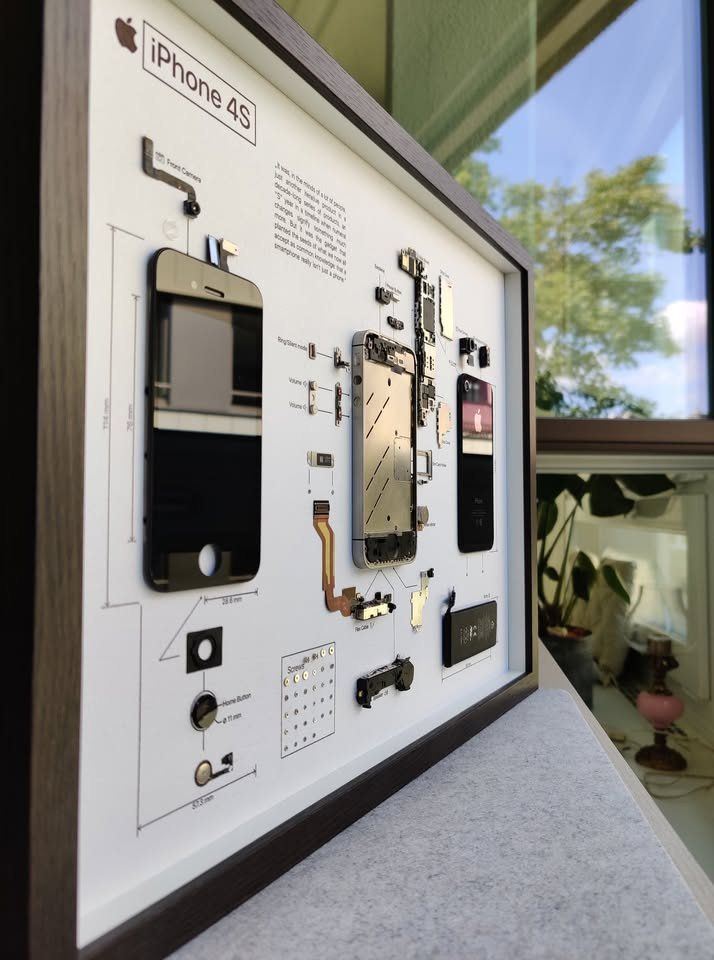 Apple Telefoni cellulari / Smartphones: «IPhone 4S in Frame» Schwarz – Usato da Dietikon venduto da MSR-Mark1 3