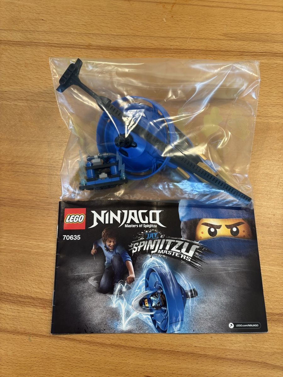 Lego Giocattoli: LEGO Ninjago 70635: Jay Spinjitzu Masters – Usato da Brugg AG venduto da bn73